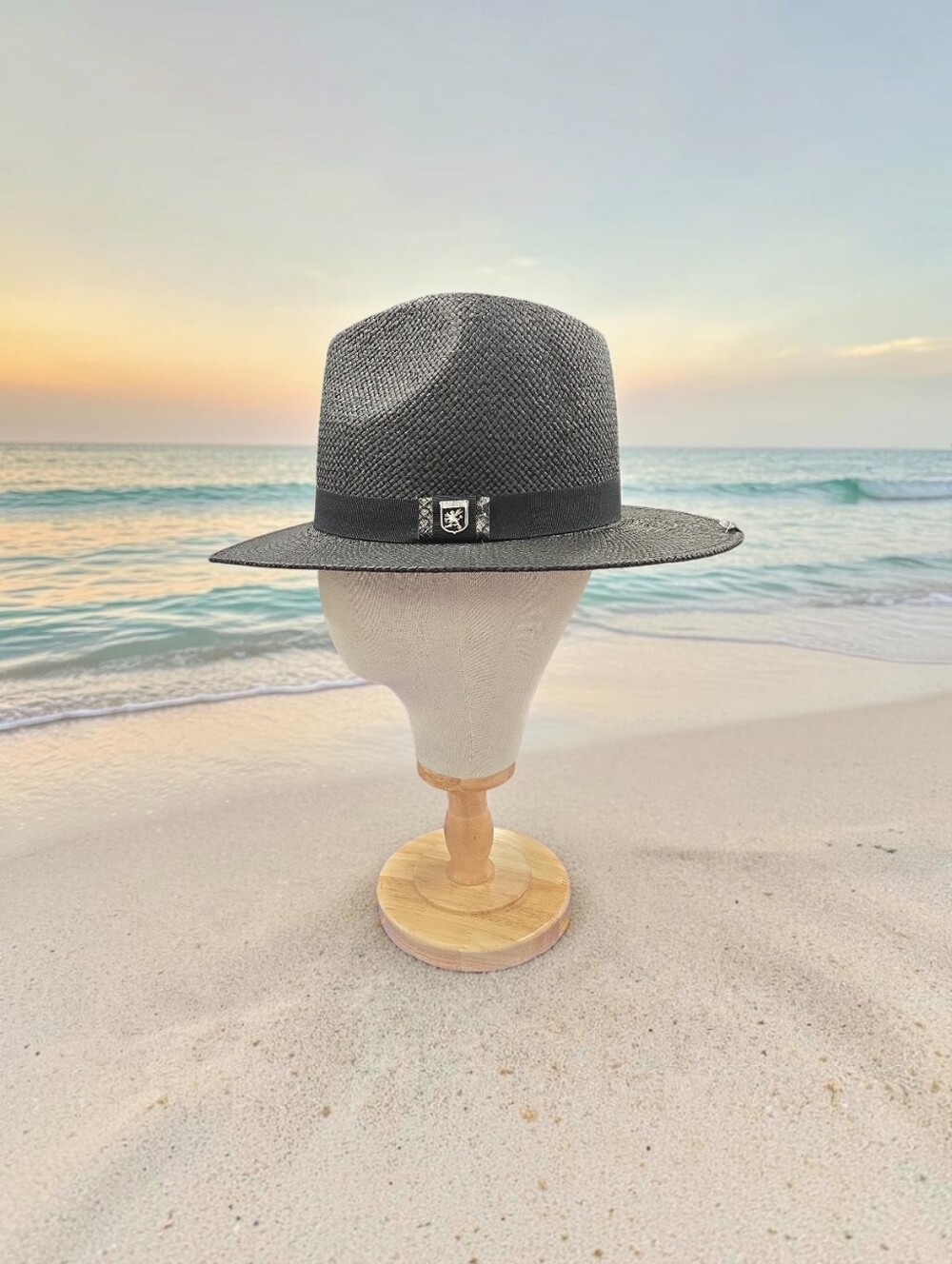 STACY ADAMS WIDE BRIM "TORNO"  FEDORA HAT WITH PINCH FRONT. SA697